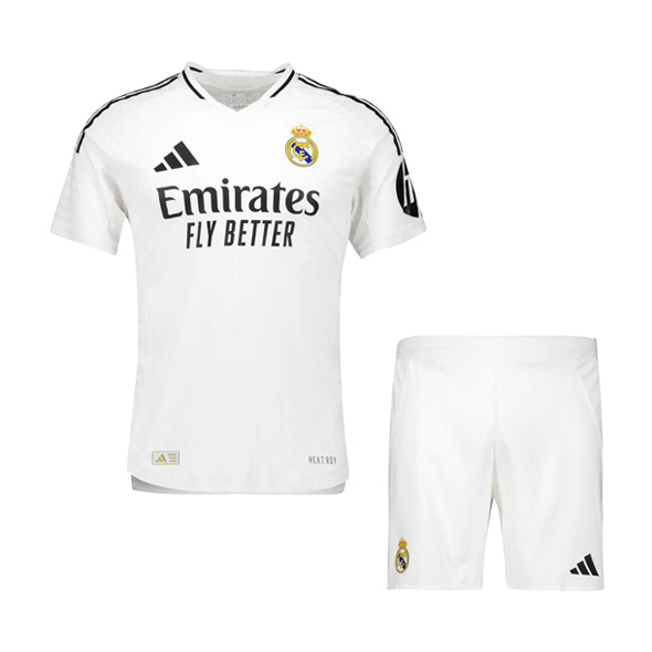 Camiseta Real Madrid 1ª Niños 2024/25 Blanco