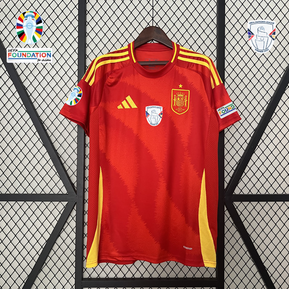 Tailandia Camiseta España 1ª Euro 2024